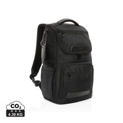   Swiss Peak AWARE™ RPET Voyager 15.6" laptop backpack, black