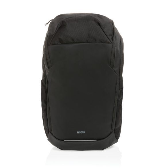 Swiss Peak AWARE™ RPET 15.6 inch business backpack, black