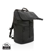   Impact AWARE™ RPET water resistant 15.6" laptop backpack, black