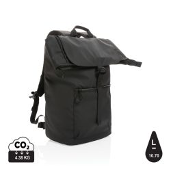   Impact AWARE™ RPET Water resistant 15.6"laptop backpack, bla