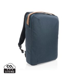 Impact AWARE™ 300D two tone deluxe 15.6" laptop backpack, navy