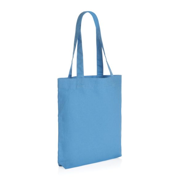 Impact Aware™ 285 gsm rcanvas tote bag, blue