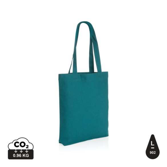 Impact Aware™ 285 gsm rcanvas tote bag, verdigris