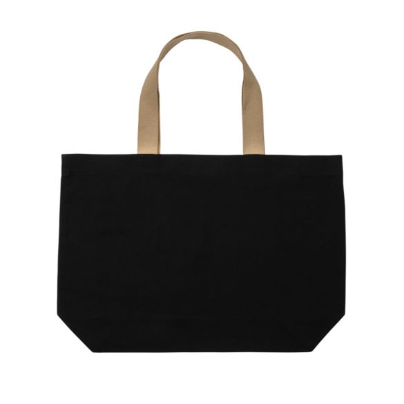 Impact Aware™ 240 gsm rcanvas large tote undyed, black