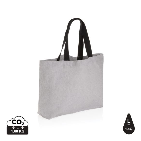 Impact Aware™ 240 gsm rcanvas large tote undyed, grey