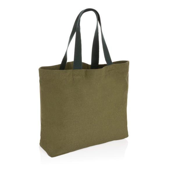 Impact Aware™ 240 gsm rcanvas large tote undyed, green