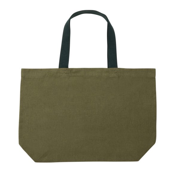 Impact Aware™ 240 gsm rcanvas large tote undyed, green