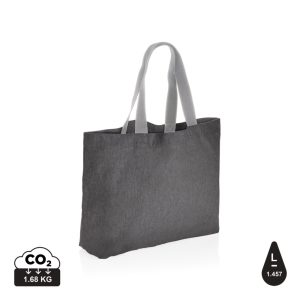 Impact Aware™ 240 gsm rcanvas large tote undyed, anthracite