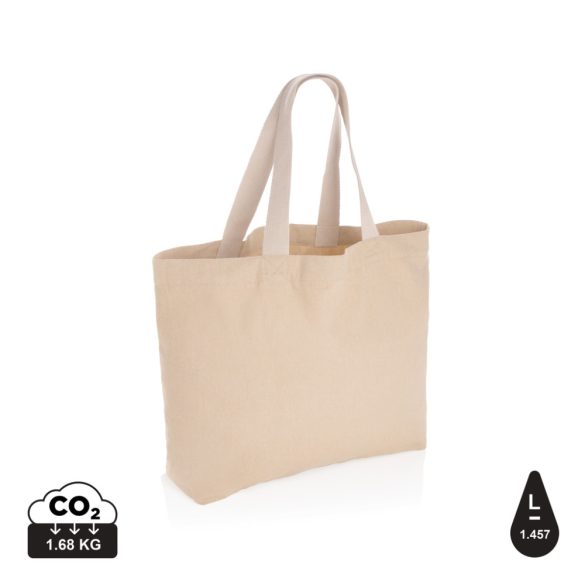 Impact Aware™ 240 gsm rcanvas large tote undyed, brown