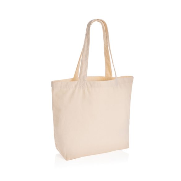 Impact Aware™ 240 gsm rcanvas shopper w/pocket undyed, off white