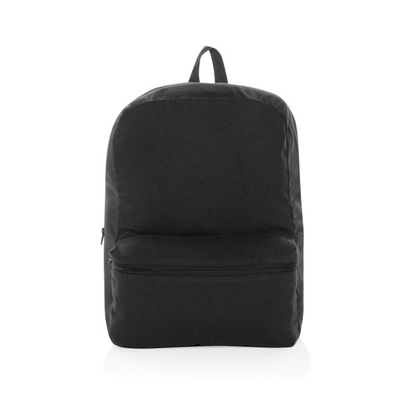 Impact Aware™ 285 gsm rcanvas backpack undyed, black