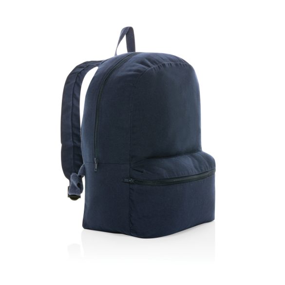 Impact Aware™ 285 gsm rcanvas backpack undyed, navy