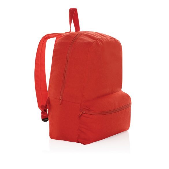 Impact Aware™ 285 gsm rcanvas backpack, luscious red