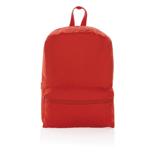 Impact Aware™ 285 gsm rcanvas backpack, luscious red