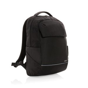 Swiss Peak Brooke AWARE™ RPET daily 15.6" laptop backpack, black