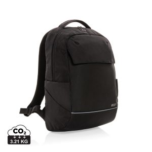 Swiss Peak Brooke AWARE™ RPET daily 15.6" laptop backpack, black