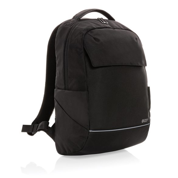 Swiss Peak Brooke AWARE™ RPET daily 15.6" laptop backpack, black