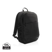Swiss Peak AWARE™ modern 15.6" laptop backpack, black