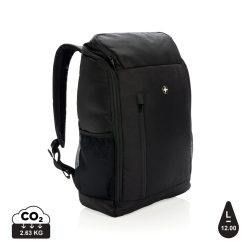   Swiss Peak AWARE™ easy access 15'' laptop backpack, black