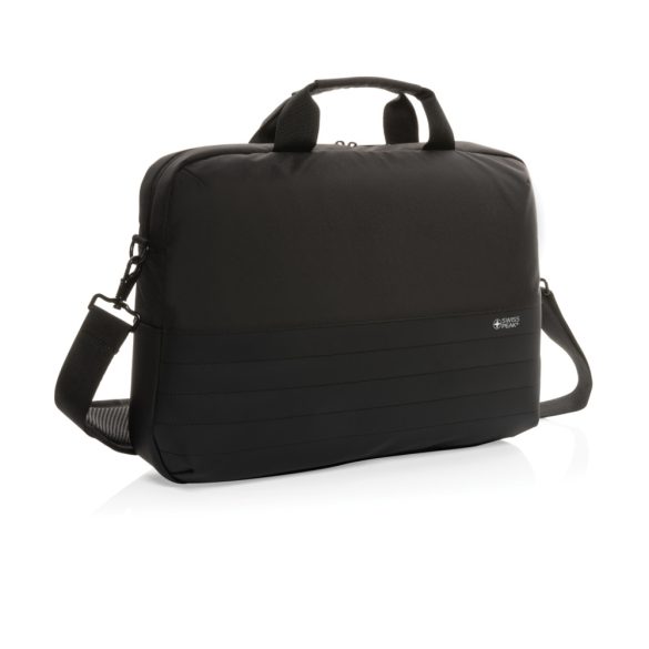 Swiss Peak AWARE™ RFID 15.6'' laptop bag, black