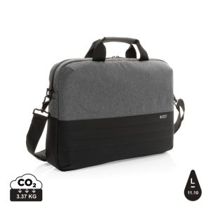 Swiss Peak AWARE™ RFID 15.6'' laptop bag, grey