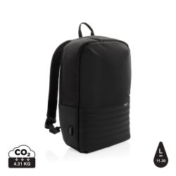   Swiss Peak AWARE™ RFID anti-theft 15'' laptop backpack, black