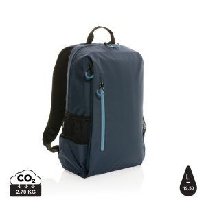 Impact AWARE™ Lima 15.6' RFID laptop backpack, navy