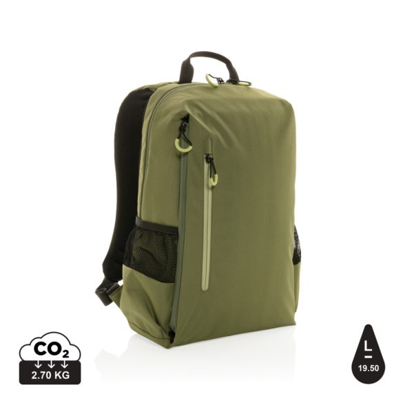 Impact AWARE™ Lima 15.6' RFID laptop backpack, green