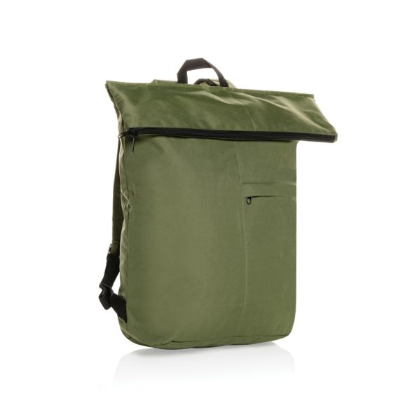 Dillon AWARE™ RPET lighweight foldable backpack, green