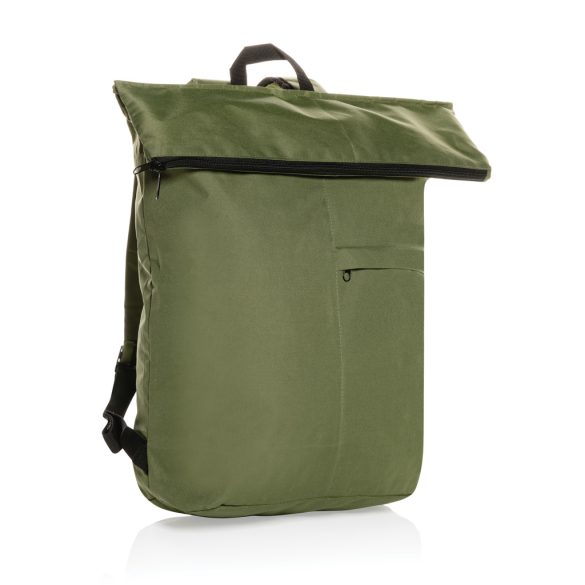 Dillon AWARE™ RPET lightweight foldable backpack, green