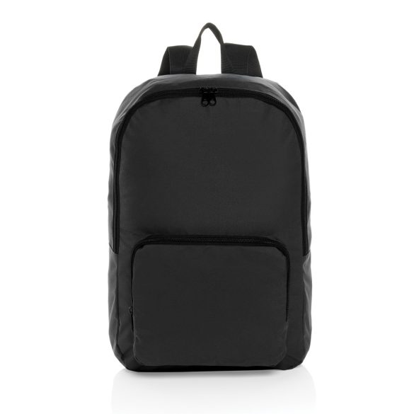 Dillon AWARE™ RPET foldable classic backpack, black