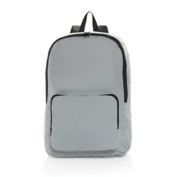 Dillon AWARE™ RPET foldable classic backpack, grey