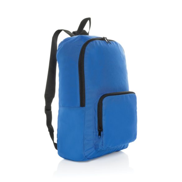 Dillon AWARE™ RPET foldable classic backpack, royal blue