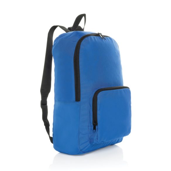 Dillon AWARE™ RPET foldable classic backpack, royal blue