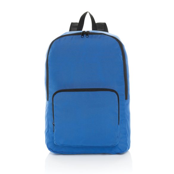 Dillon AWARE™ RPET foldable classic backpack, royal blue