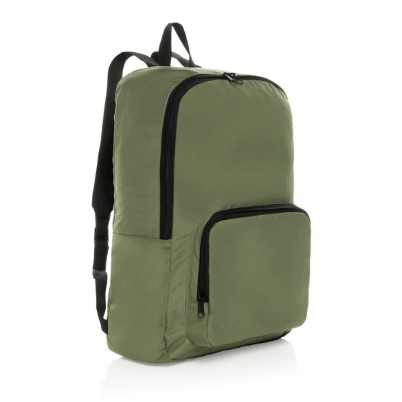 Dillon AWARE™ RPET foldable classic backpack, green