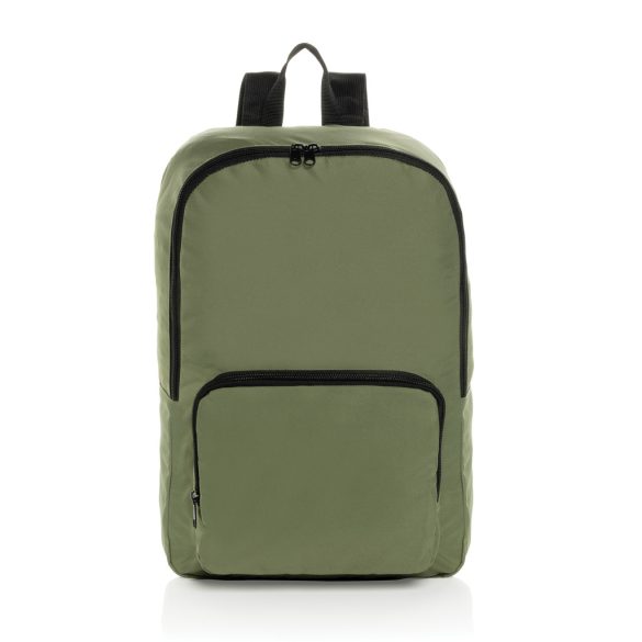 Dillon AWARE™ RPET foldable classic backpack, green