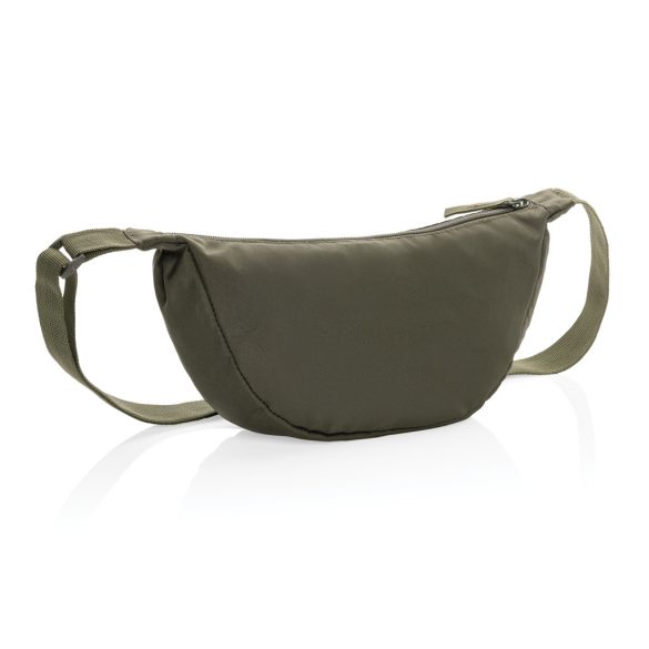 Crescent AWARE™ RPET half moon sling bag, khaki