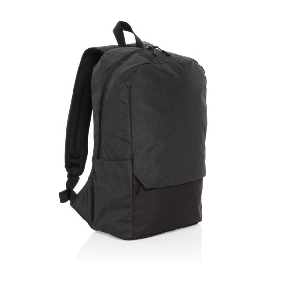 Kazu AWARE™ RPET basic 15.6 inch laptop backpack, black