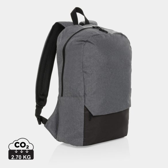 Kazu AWARE™ RPET basic 15.6 inch laptop backpack, grey