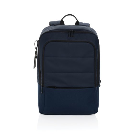 Armond AWARE™ RPET 15.6 inch deluxe laptop backpack, navy