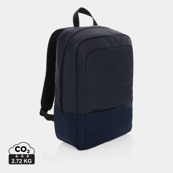 Armond AWARE™ RPET 15.6 inch standard laptop backpack, navy