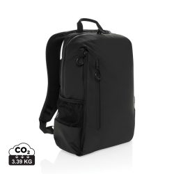   Lima Aware™ RPET water resistant 15.6 laptop backpack, black