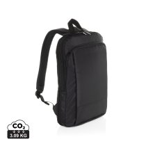   Flexpack Aware™ RPET Expandable Slim 15.6" Laptop Backpack, black