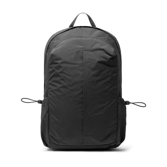 KENTO URBAN RCS recycled nylon 15.6 inch Backpack with front, black