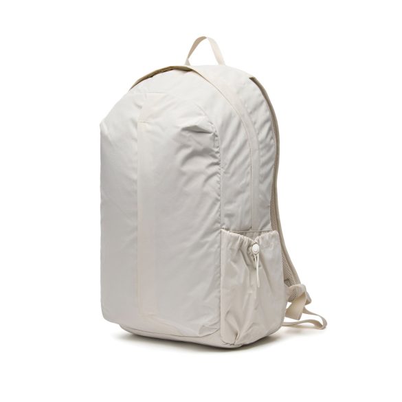 KENTO URBAN RCS recycled nylon 15.6 inch Backpack with front, beige