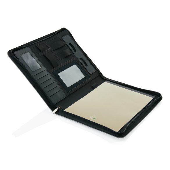 Essential zipper tech portfolio, black