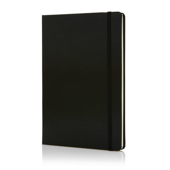 Deluxe hardcover A5 notebook, black