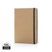 Eco-friendly A5 kraft notebook, black