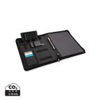 Air 5W RPET wireless charging portfolio A4, black